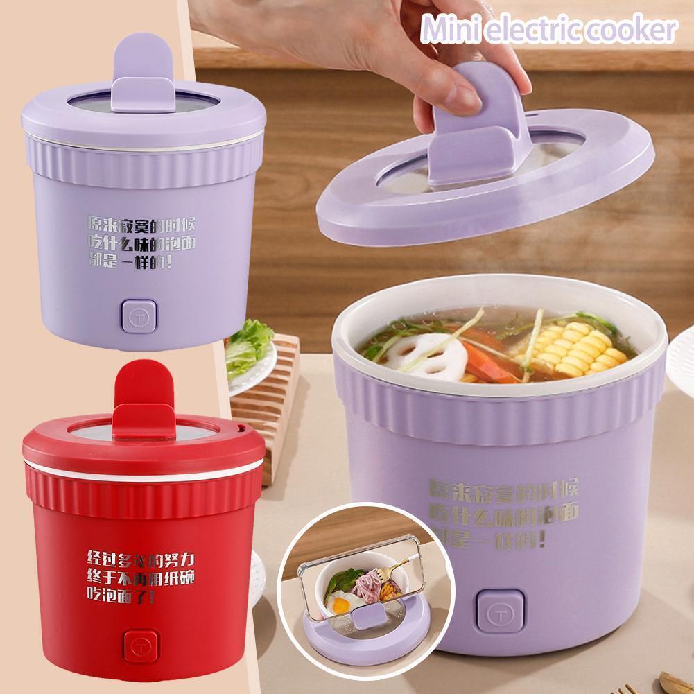Jual Mini Electric Hot Pot Rice Cooker Mini Multifungsi Lapisan Keramik ...
