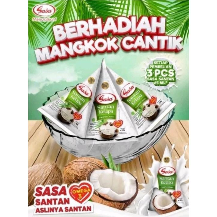 Jual santan lezza free mangkok | Shopee Indonesia