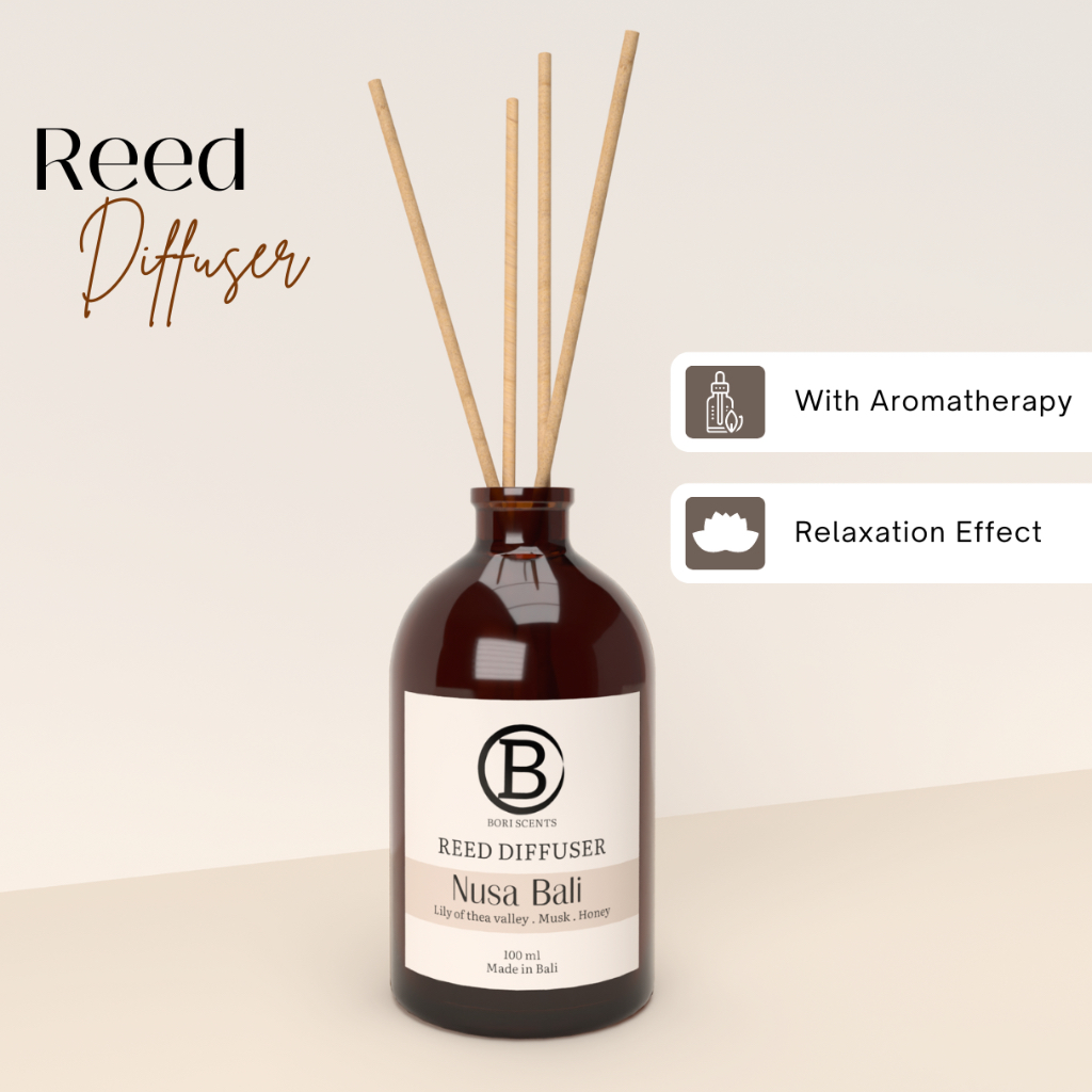 Jual Reed Diffuser aromatherapy Bali, Varian Nusa Bali, 100ml | Shopee ...