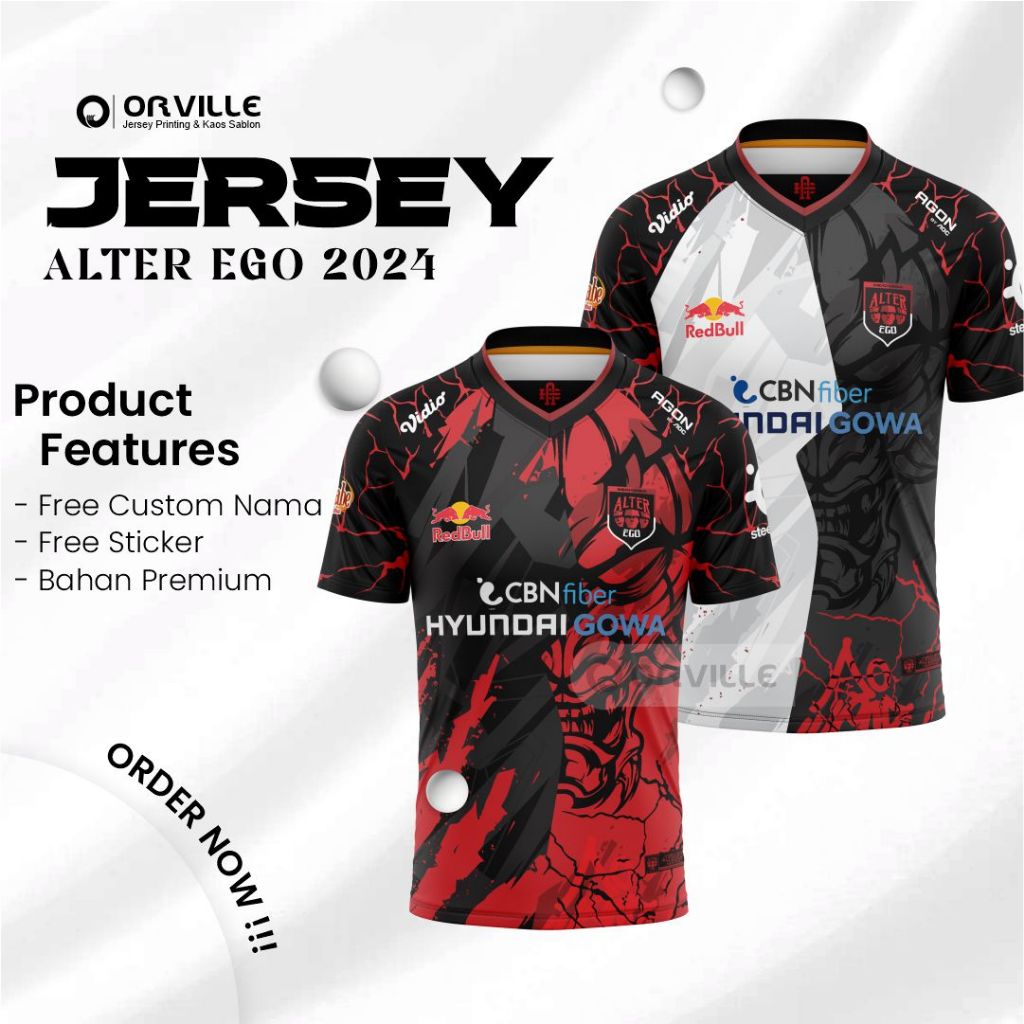 Jual JERSEY ALTER EGO TERBARU 2024 MPL S13 FREE NICKNAME & STICKER ...