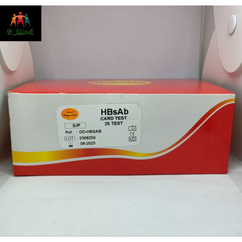 Jual Hbsab Test Cassette 25 Test/Box Glory Diagnostics | Shopee Indonesia