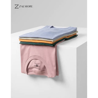 Zalmore Luma Cotton Women Oneck T-Shirt Premium Cotton - Kaos Wanita