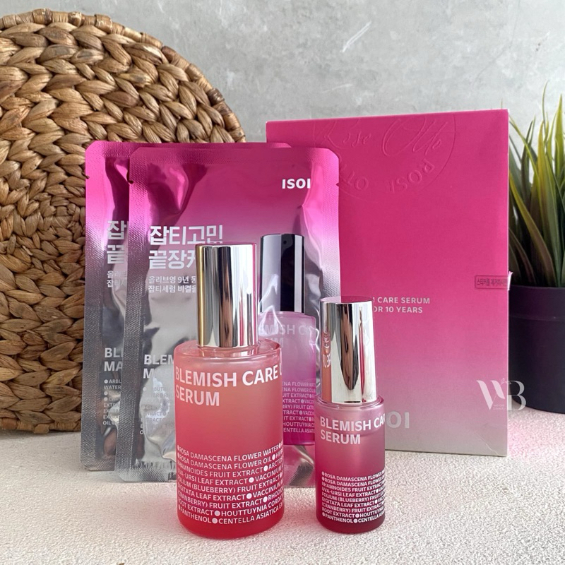 Jual ISOI Bulgarian Rose Blemish Care Serum (15ml/20ml/25ml/35ml) Shopee Indonesia