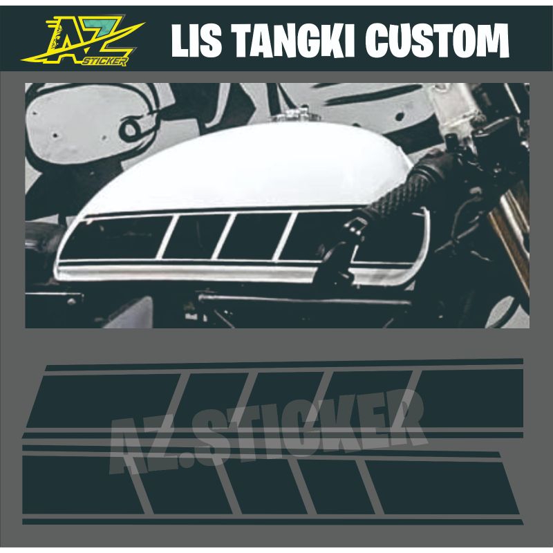 Jual stiker tangki custom | Shopee Indonesia