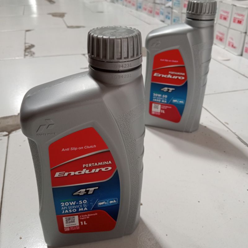 Jual Oli Enduro 4t Pertamina 20w 50 1l 1000ml Shopee Indonesia