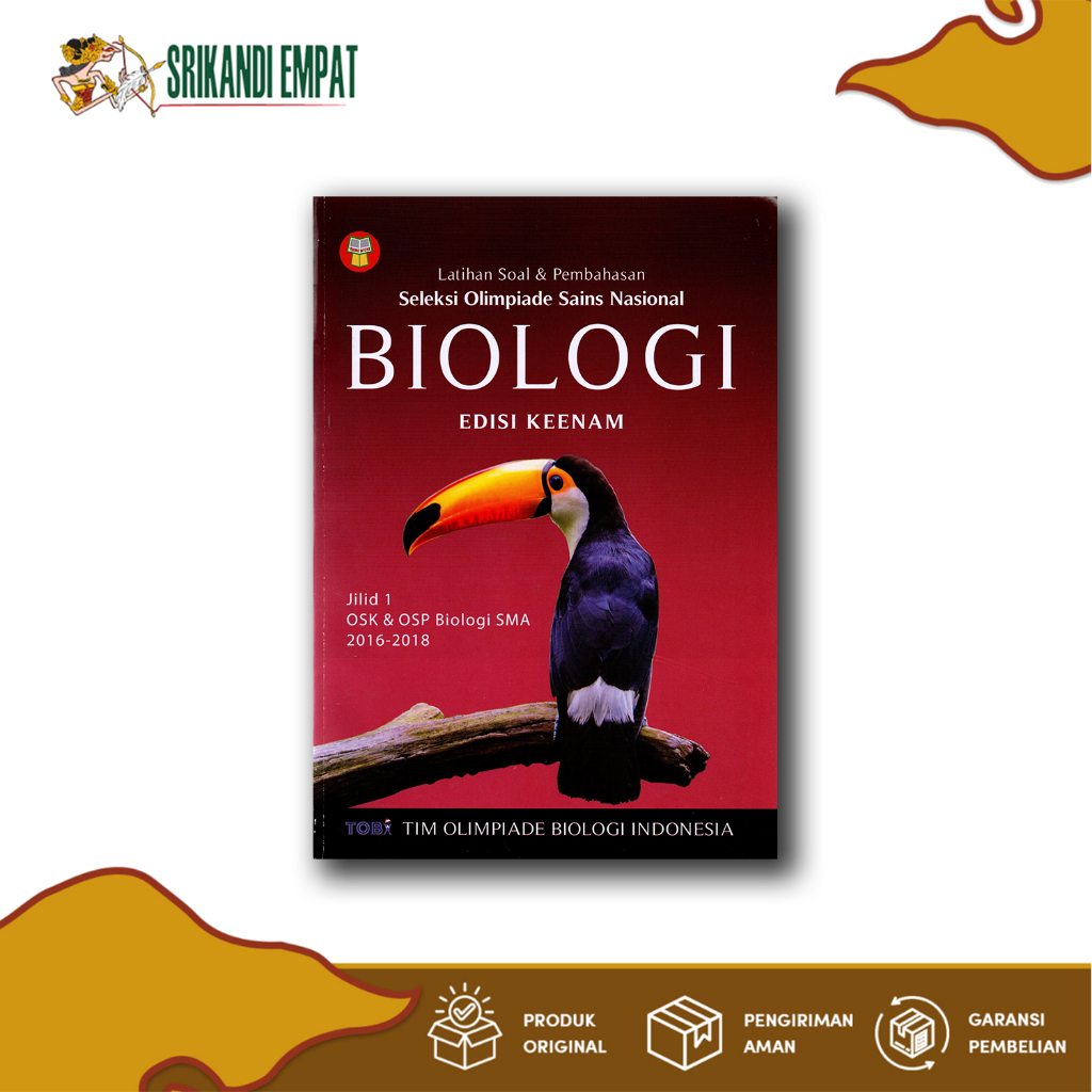 Jual Buku Olimpiade Sains Latihan Soal Dan Pembahasan Seleksi Osn Biologi Edisi Keenam Jilid 1 0895