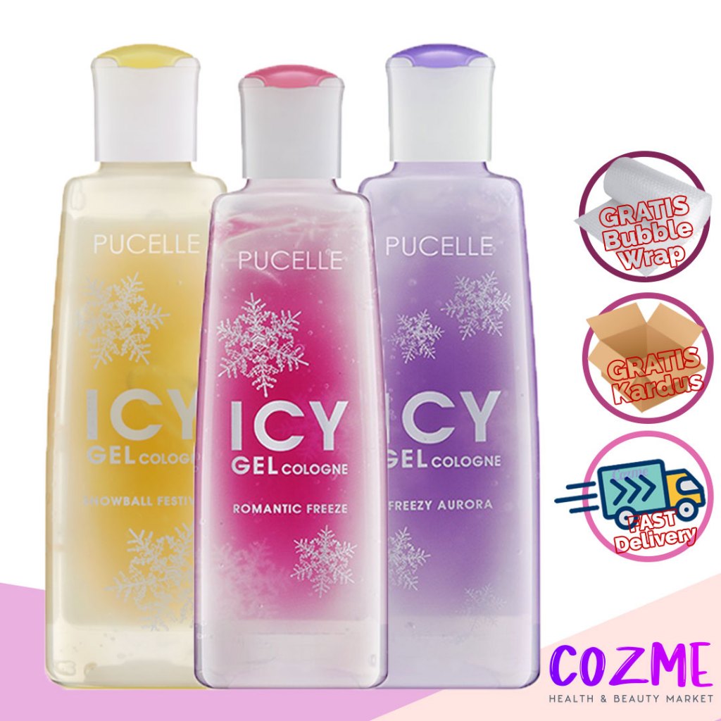 Jual PUCELLE Icy Gel Cologne 100mL | Shopee Indonesia