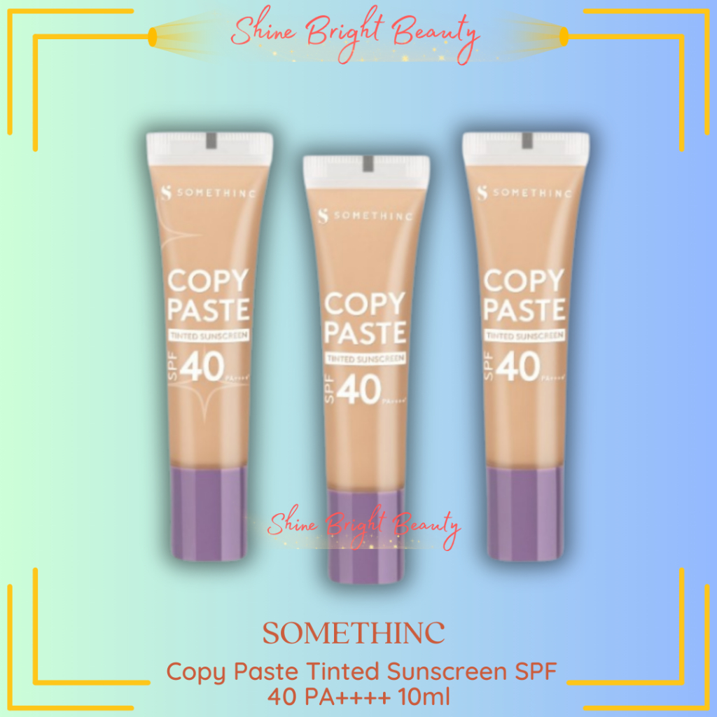 Jual ️ SHINE ️ SOMETHINC Copy Paste Tinted Sunscreen SPF 40 PA ...
