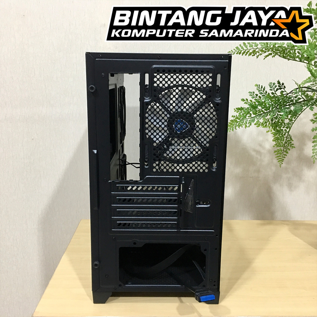 Jual Casing PC Gaming Vurrion GLASSIFY m-ATX + 3 Fan RGB - Hitam ...