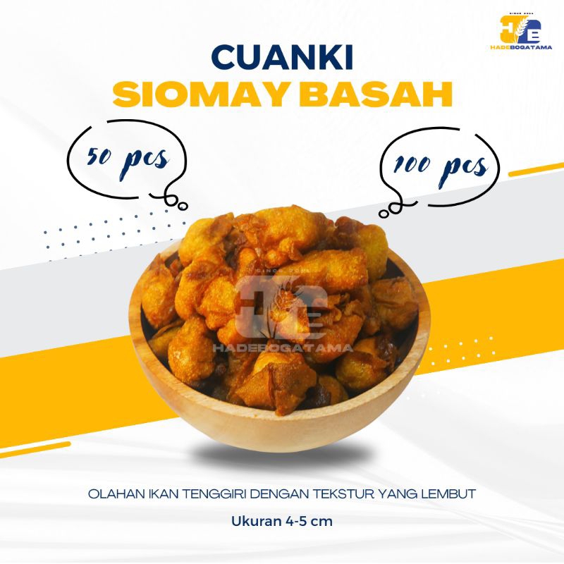 Jual Cuanki Siomay Basah 100 Buah Bks Shopee Indonesia