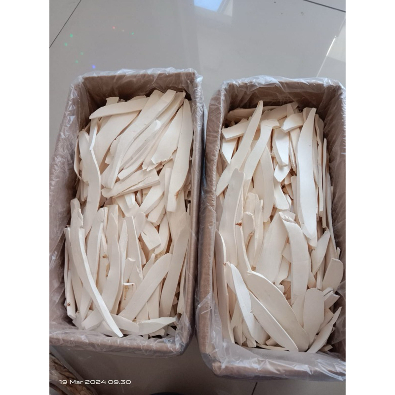 Wai San grade A / Huai San Pien / Rhizoma Dioscoreae ( Obat Herbal Cina ) 100gr - 250gr
