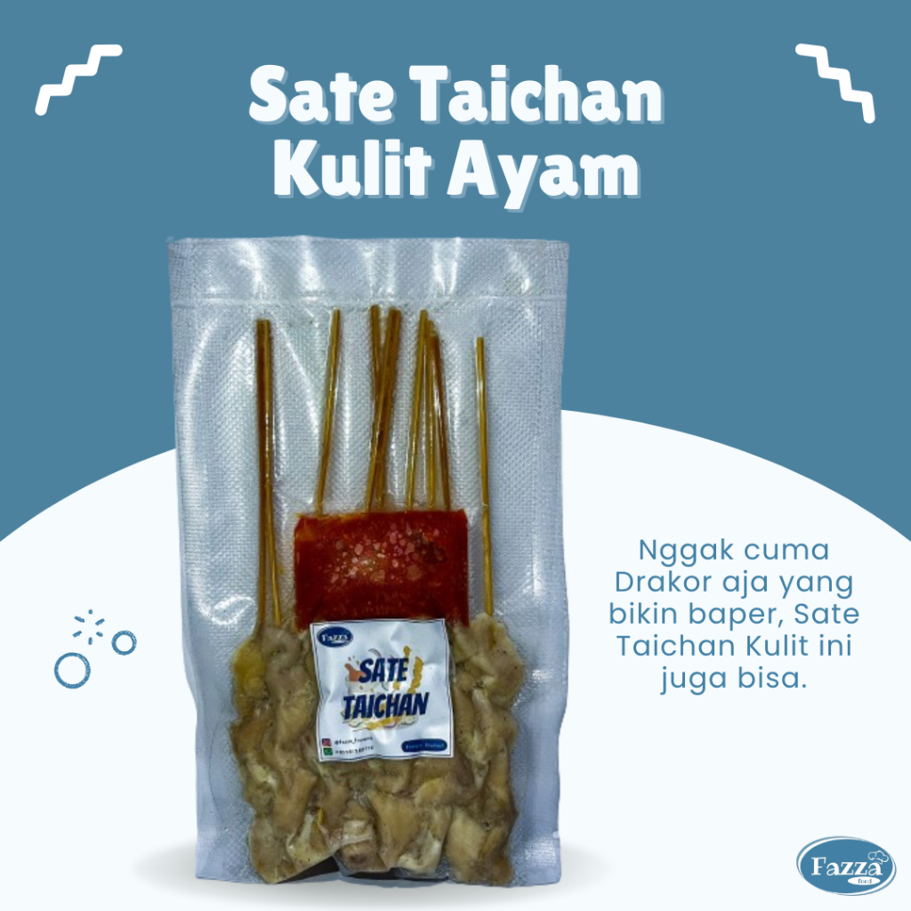 Jual Sate Taichan Kulit Frozen Fazza Food Kulit Marinasi Praktis ...