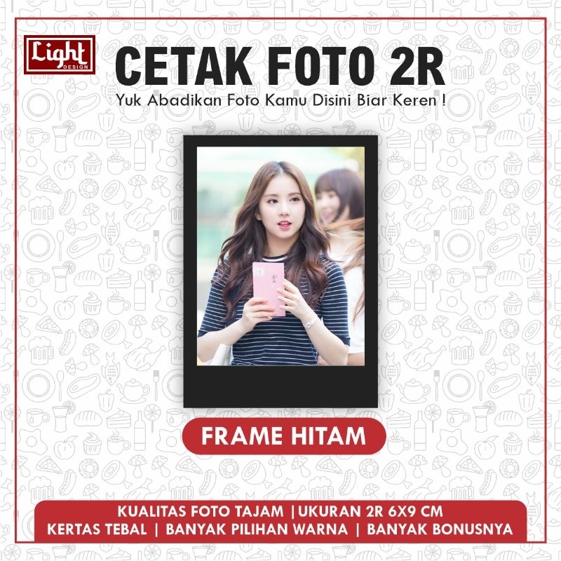 Jual POLAROID 2R CETAK 100 FOTO FREE 25 FOTO | Shopee Indonesia
