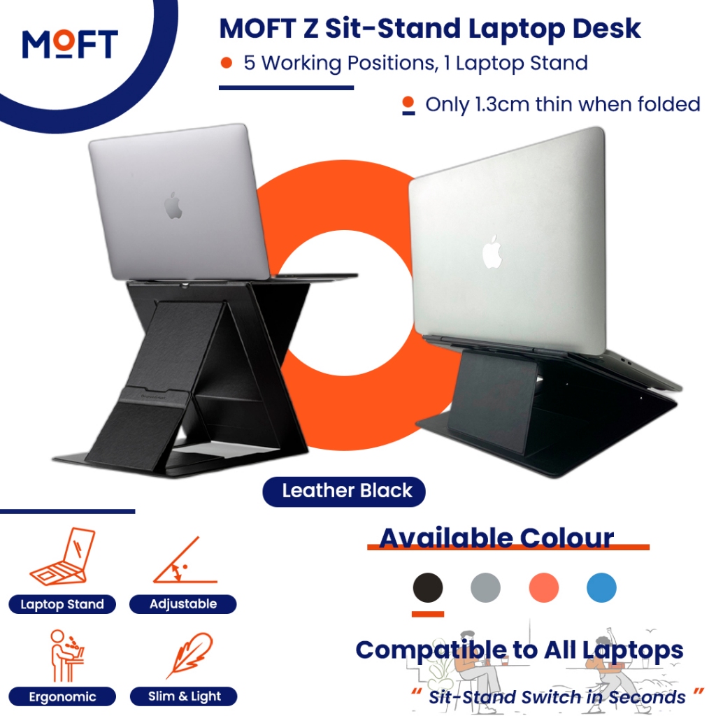 Jual MOFT Z Sit Stand Laptop Desk Shopee Indonesia