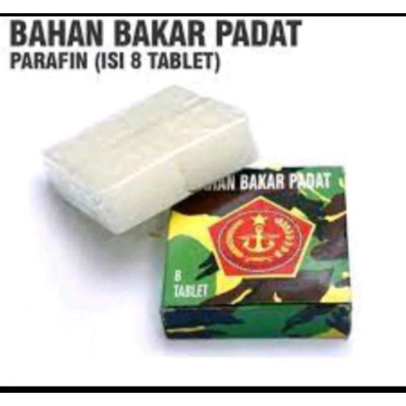 Jual PARAVIN BAHAN BAKAR PADAT TNI | Shopee Indonesia