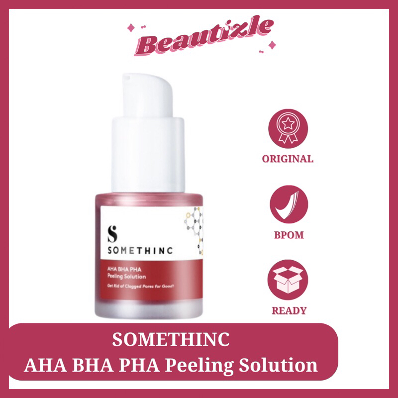 Jual SOMETHINC AHA BHA PHA PEELING SOLUTION SERUM 20ml | Shopee Indonesia