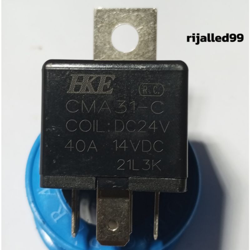 Jual Relay Mobil 5 pin 24 Volt 40 Ampere Relay Mobil 5 kaki 12 volt HKE
