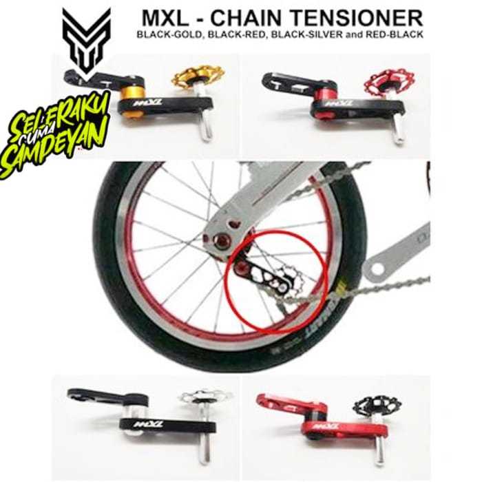 Jual RD Tensioner Internal Gear Sepeda Lipat Pikes Trifold MXL | Shopee ...