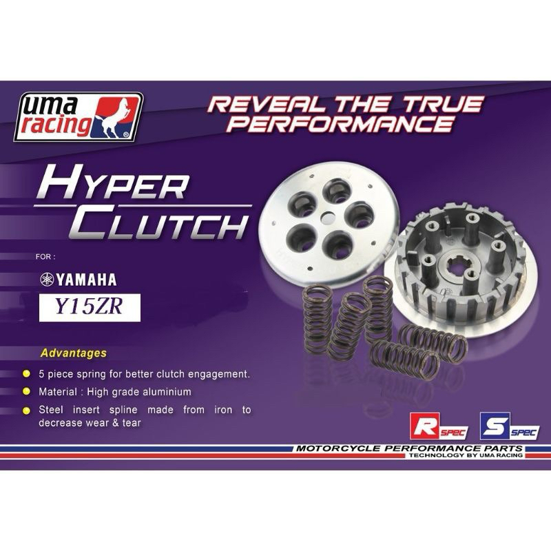 Jual UMA RACING HYPER CLUTCH RUMAH KOPLING UNTUK MOTOR YAMAHA R 15