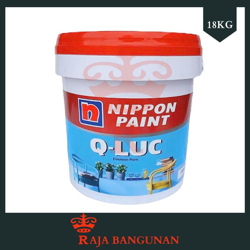 Jual Nippon Paint Qluc Cat Dinding Interior 18KG PAIL KHUSUS SAMEDAY