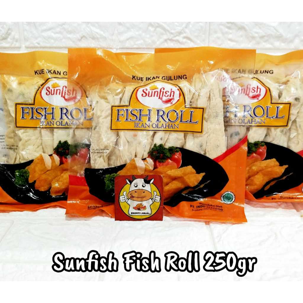 Jual SUNFISH FISH ROLL 250GRFROZEN FOODBRONTZ JOGJA Shopee Indonesia