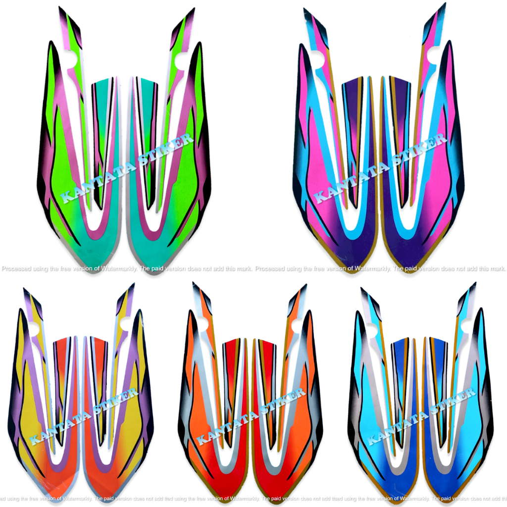 Jual striping yamaha rx s rxs special 1999 2000 sepasang standar full ...