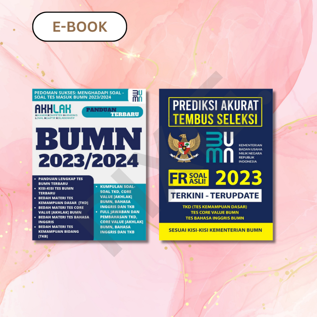 Jual Pedoman Sukses Menghadapi Soal-soal Tes Bumn 2023/2024 | Shopee ...