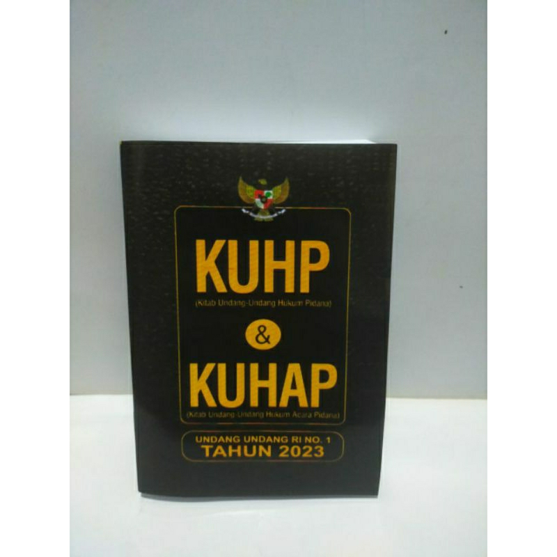 Jual KUHP Dan KUHAP Undang Undang RI NO. 1 Tahun 2023 | Shopee Indonesia