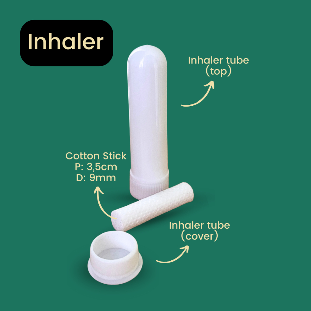 Jual Kemasan inhaler Kosong Include Cotton wick (kapas) | Shopee Indonesia