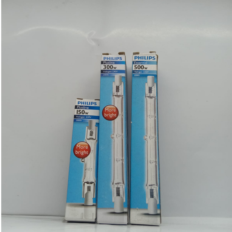 Jual LAMPU HALOGEN STICK PHILIPS , 150WATT, 300WATT, 500WATT. | Shopee ...