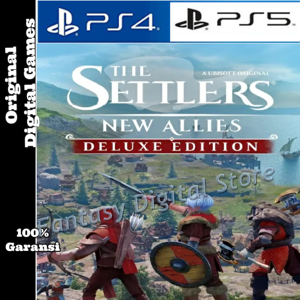 Jual The Settlers New Allies DELUXE / STANDARD EDITION PS4 PS5 DIGITAL ...