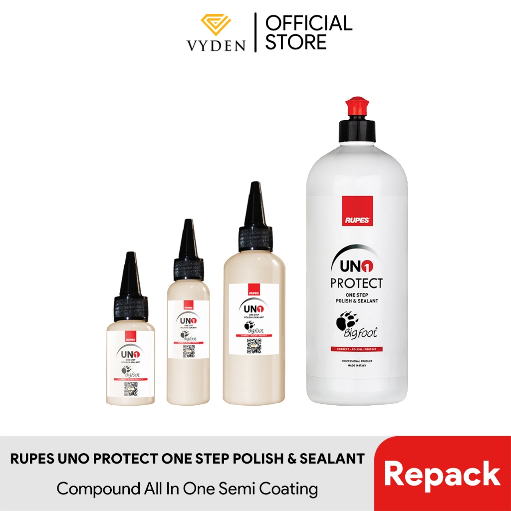Jual RUPES UNO Protect 50ml ECER One Step Polish and Sealant All in One