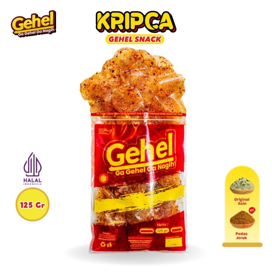 Jual Kripca Gehel 125gr / Kripik Kaca Terenak | Shopee Indonesia