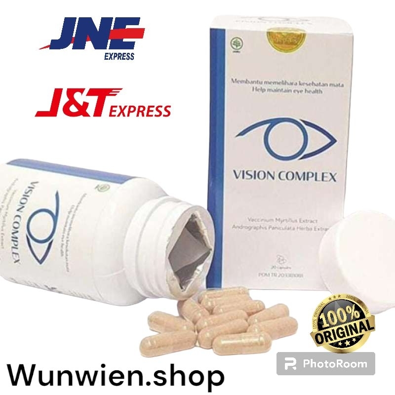 Jual VISION COMPLEX ASLI Obat Mata Minus Rabun BPOM | Shopee Indonesia