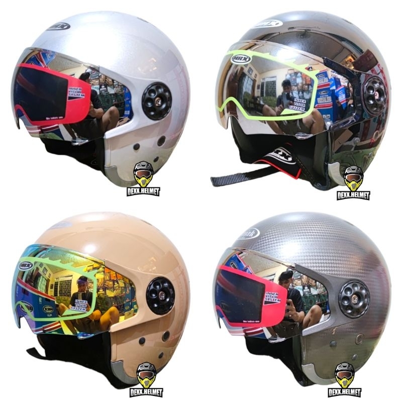 Jual HELM PILOT MRX RETRO PREMIUM ORIGINAL | Shopee Indonesia