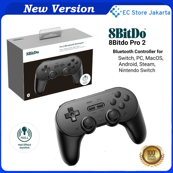 8bitdo Pro Wireless Gamepad Switch PC Android MacOs Joystick Original