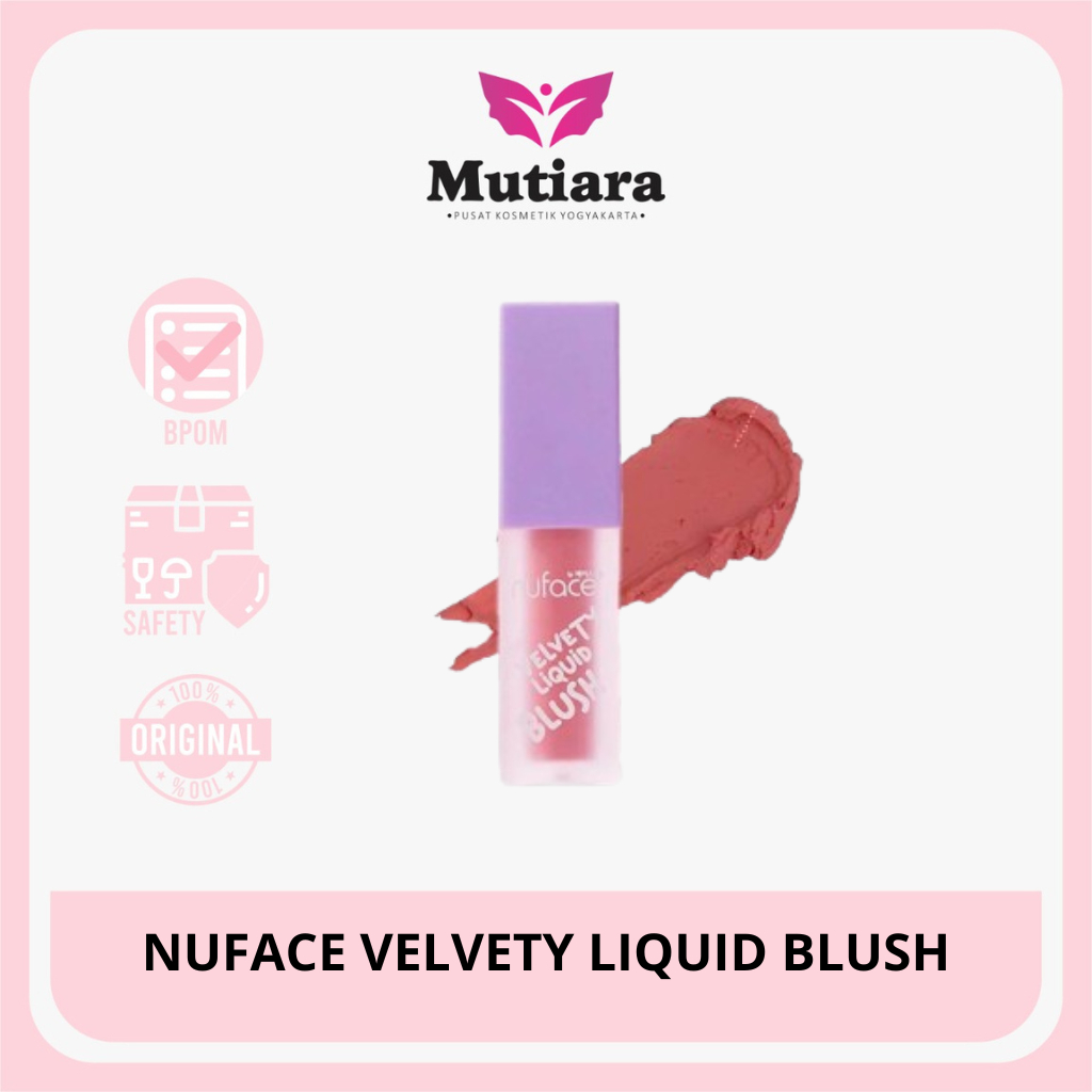 Jual NUFACE VELVET LIQUID BLUSH | Shopee Indonesia