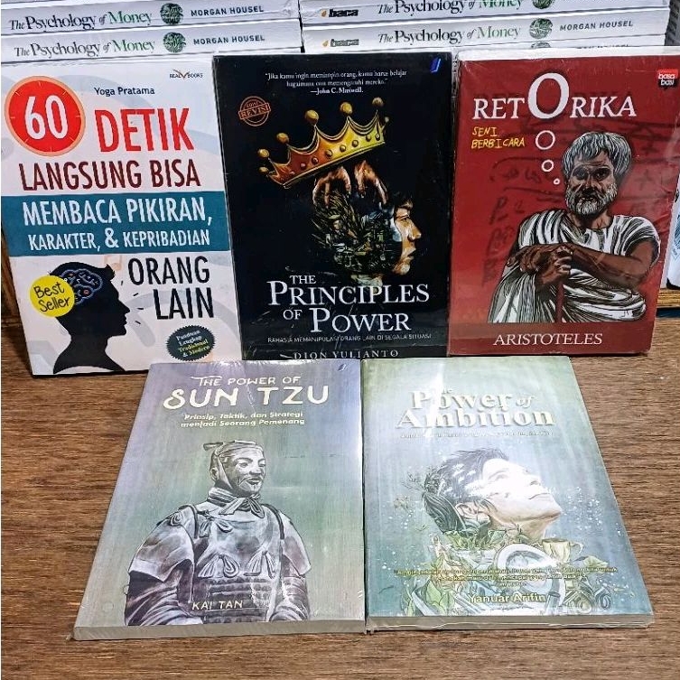 Jual Paket 5 Buku The Principle Of Power The Power Of Sun Tzu Retorika