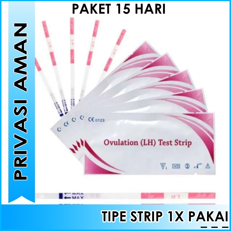 Jual Lh Ovulation Test Alat Tes Ovulasi Ovu Masa Subur Wanita Strip