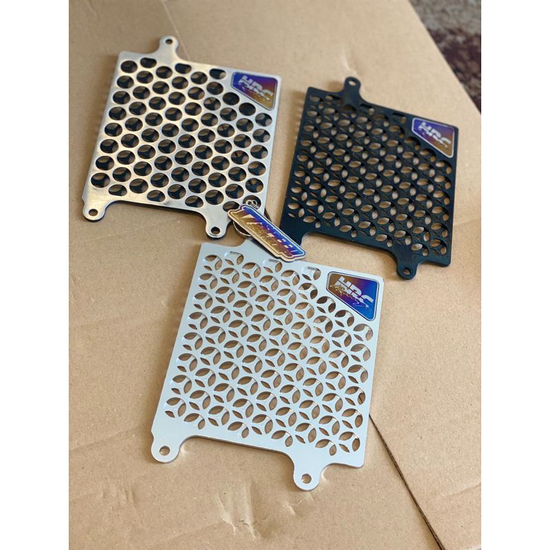 Jual cover radiator cnc logo titanium vario | Shopee Indonesia