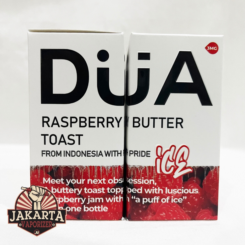 Jual DUA ICE RASPBERRY BUTTER TOAST ICE 60ML 3MG 6MG BY INDOBREW ...