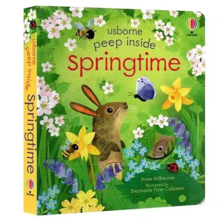 Jual Buku Peep Inside Springtime Buku Edukasi anak Buku cerita ...