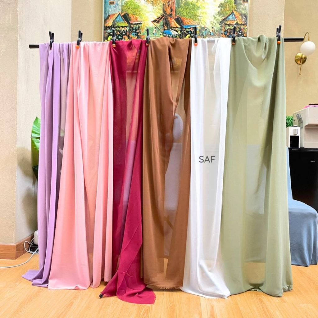Jual SAF Kain backdrop sheer / translucent - Background styling napkin ...