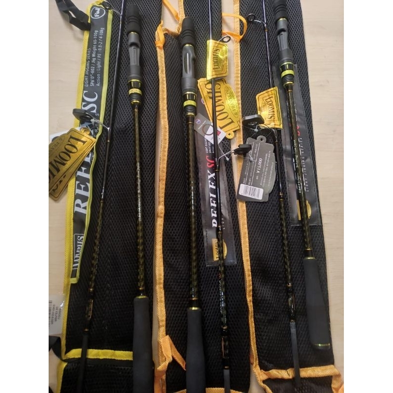 Jual Joran jigging Loomis Reflex SC 180 PE 0,8,1-3,2-4 full Fuji ...