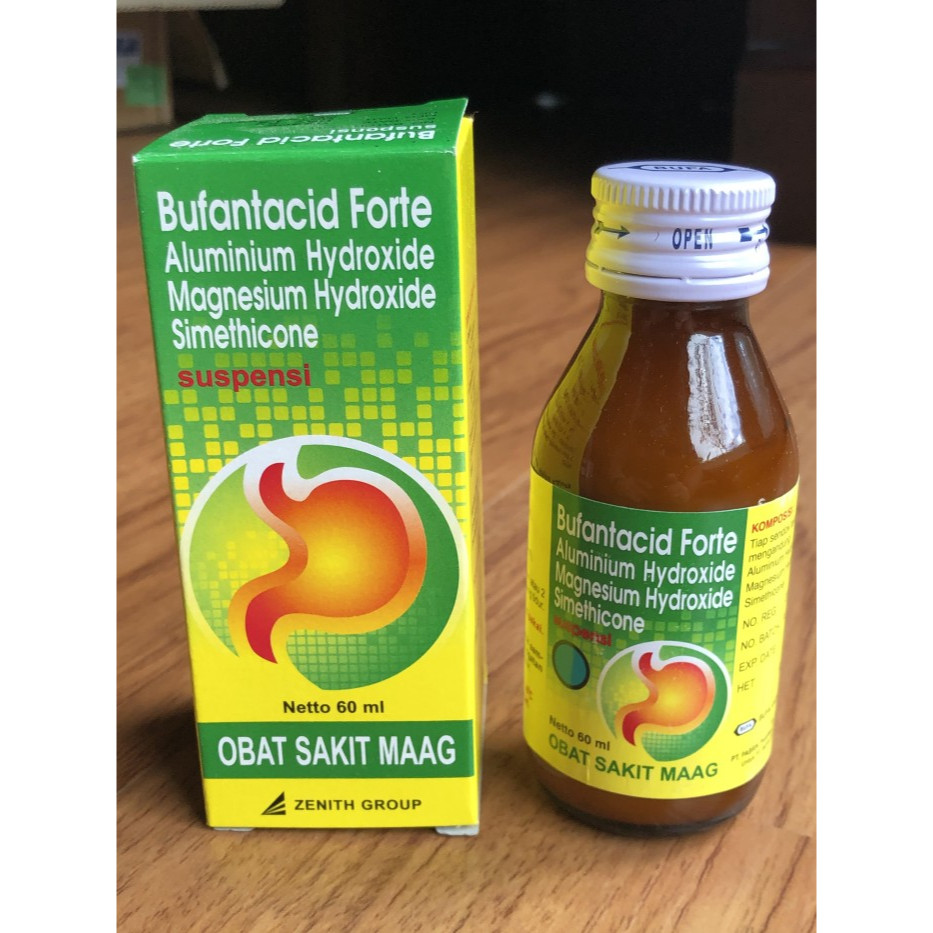 Jual Bufantacid Forte Sirup 60 Ml Bufa / Obat Maag | Shopee Indonesia