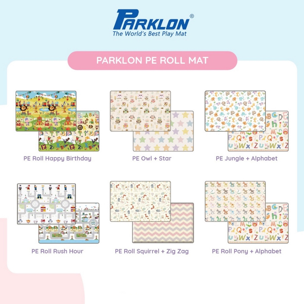 Jual Playmat Parklon PE Roll Mat Double Side | Shopee Indonesia