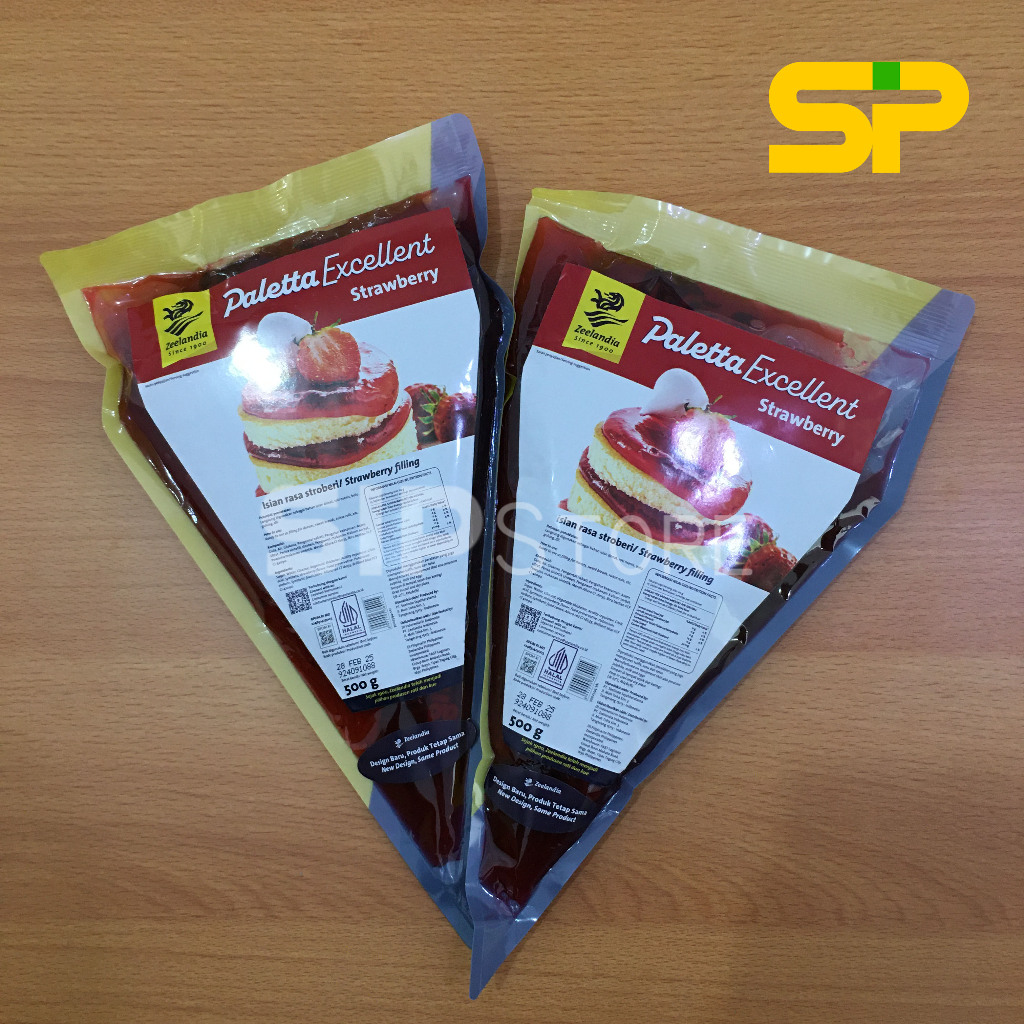 Jual Paletta Excellent Blueberry & Strawberry 500 gr/ Zeelandia / Selai ...