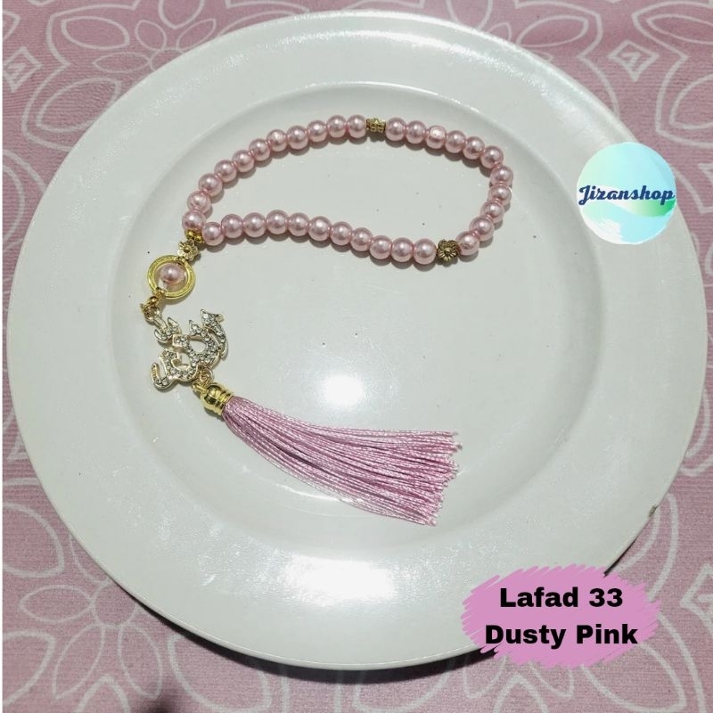 Jual Tasbeh Mutiara Berat Lafadz Allah Cantik Sintetis Premium 33 Butir ...