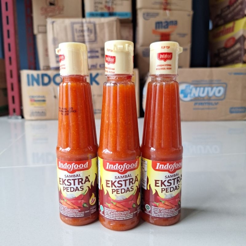 Jual saos sambal pedas indofood 270 ml | Shopee Indonesia