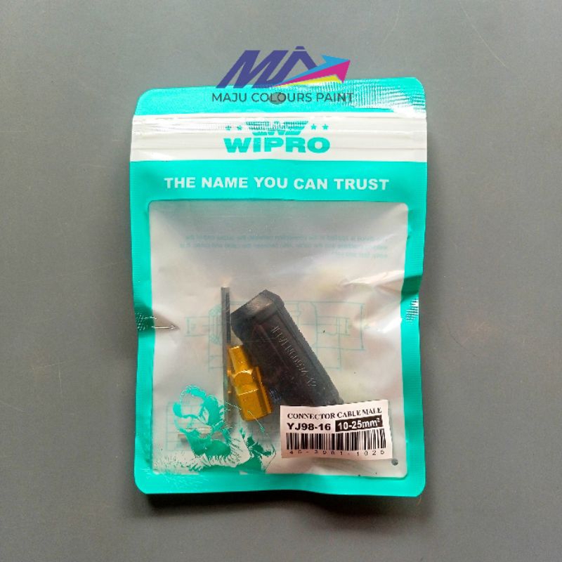 Jual WIPRO CONNECTOR CABLE MALE YJ98-10 KONEKTOR KABEL LAS | Shopee ...